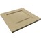 Ekena Millwork 12"W x 12"H True Fit PVC Raised Panel Shutters Sample, Natural Twine SAMPLE-TFPRPNT - alternate 2